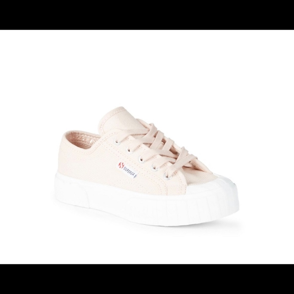 Superga Girls Low Top Sneaker in Dusty Pink